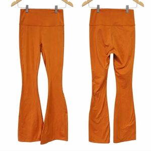 WellBeing + BeingWell Flare Leggings Orange Small